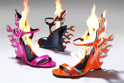 Prada Flame Wedge Shoes: The Heels Everyone 